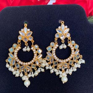 Kundan earrings